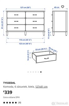 Komoda IKEA Tyssedal - 4