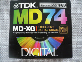 Audio a Mini Disc kazety TDK - 4