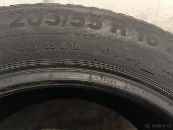 205/55 R16 Zimné pneumatiky Continental 2 kusy - 4