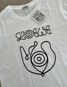 LOEWE dámske tričko biele - 4