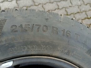 Disky 5x114,3 R16 pneumatiky 215/70/R16 - 4