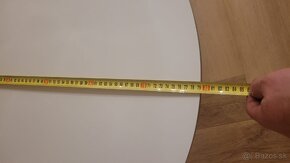 Konferenčný stolík, výška 45 cm, priemer 80 cm - 4