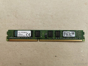 Predám 4GB DDR3 PC RAM moduly - Kingston/Patriot/... - 4