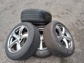 5x114,3 R18 ALU DISKY 225/55 ZIMNÉ PNEU Peugeot 4007[ - 4