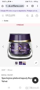 Spevnujuce kapsuly Royal Velvet Oriflame/nočný krém 8e - 4