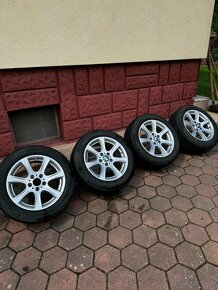 Zimné 8Jx17 H2  BMW disky 17" + pneu 225/55 R17 - 4