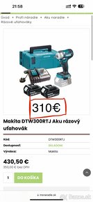 Makita DTW301RTJ AKU razový uťahovač - 4