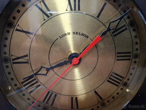 Predám funkčné námorné hodiny Lord Nelson quartz - 4