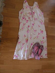 Krátke kvetové šaty - 4