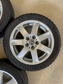 hliníkové disky vw,škoda r16, zimné pneumatiky 195/50r16 - 4