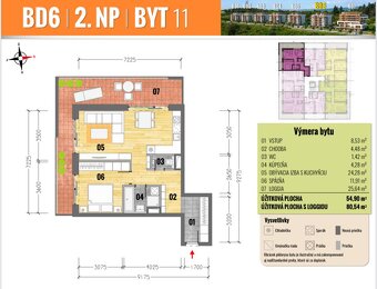 Nadčasové bývanie v 2 izb. byte v NOVOSTAVBE, Furča - 4