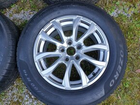 Alu disky Brock 5x112 R16 + Zimné pneu 225/60 R16 - 4