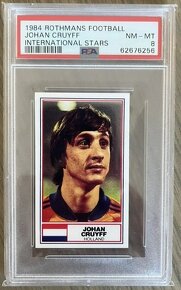 Karty Pele a Cruyff Rothmans Football1984, PSA 8 - 4