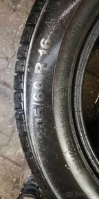 Pneumatiky zimné 2ks - CONTINENTAL 205/60/R16 - 4