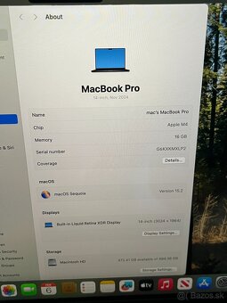 Macbook Pro 14" M4 16GB RAM 512GB SSD - 4