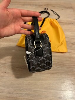 Goyard crossbody kabelka Cap-vert PM - čierna (GO5) - 4