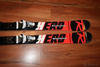 Rossignol Hero , drevene jadro 130 cm lyže - 4