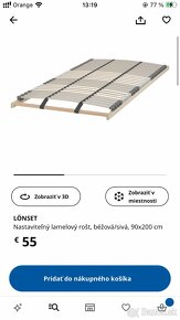 Manzelska postel ikea brimnes s celom 180x200 - 4