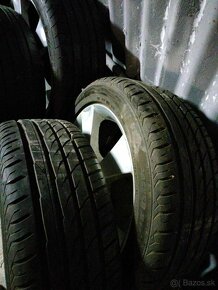 4ks alu disky orig. Mazda 5x114,3 R17 pneu 205/50 r17 5mm - 4