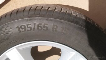 Pneumatiky Continental 195/65 R15 s diskami - 4