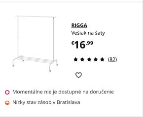 Vesiak IKEA (zavesny diel) RIGGA - 4