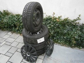 Predám 4x zimné pneu + disky 5x100 Pirelli 185/60 R15 88TXL - 4