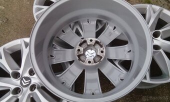 17" alu CITROEN-PEUGEOT + 215/60 17 zimné pneu. - 4