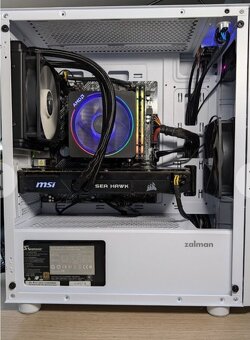 Predám herný pc ryzen 5 5500,16gb ram - 4