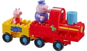 Prasiatko Peppa Pig Vlak Vlacik Stavebnica 22 casti - 4