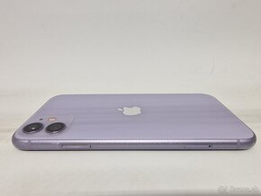 IPHONE 11 PURPLE 128GB ZÁRUKA - DOBRÝ STAV - 4