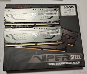 Patriot Viper Steel/ DDR4/32GB/3200MHz/ CL16/2x16GB/ Grey - 4