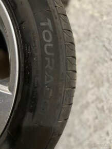 Alu kolesa R15" 4x100 s letnymi pneu 4x100 185/60 R15 - 4