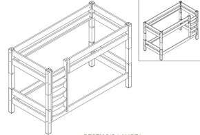 Poschodová posteľ - 4