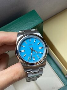 Rolex Tiffany Oyster Perpetual Hodinky Na Predaj - 4