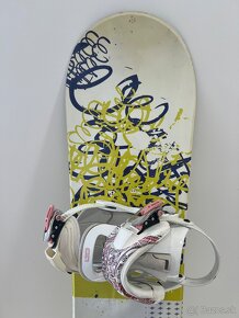 Snowboard komplet viazanie a boty - 4