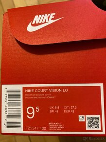 Predám nové NIKE COURT VISION LO (Blue) - 4