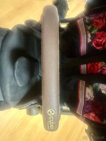 Cybex E-priam rose gold 2021 seatpack Spring blossom dark - 4