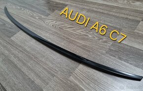 AUDI A6 C7 generácia 4G spoiler kridlo lipko na kufor - 4