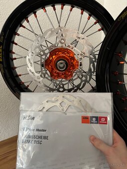 Ktm exc supermoto 17” kolesá, nové 36D - 4