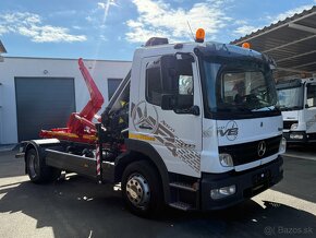 MERCEDES-BENZ ATEGO 1222 HÁKOVÝ NOSIČ HYDRAULICKÁ RUKA HIAB - 4