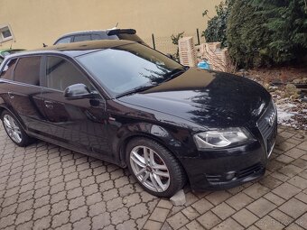 AUDI A3 SPORTBACK 2.0 TDI CR S LINE ROK VÝROBY 2009 - 4