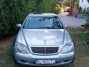 Predám Mercedes Benz S320 benzín  rv.1998 - 4