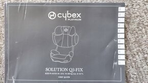 Autosedačka Cybex SOLUTION Q3 FIX - 4