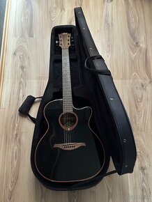 Elektroakustická gitara Lag Tramontane T00AC Black - 4