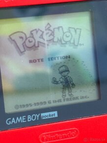 Nintendo Gameboy Pocket - cerveny - 4