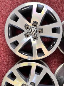 5x120 R17 originál alu disky VW Amarok / ET 49 - 4