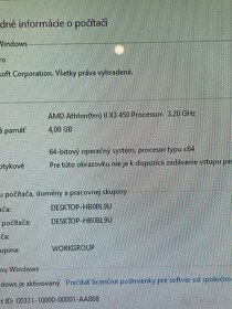 Pc AMD ll x3 450 procesor 3,20GHz - 4