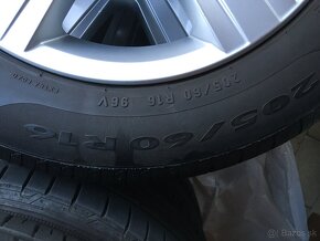 Original alu disky VW Golf 7 zn.Dover + pneu 205/60r16 - 4