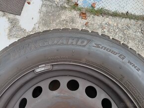 Zimne pneu 195/65 r15 s plech.diskami - 4