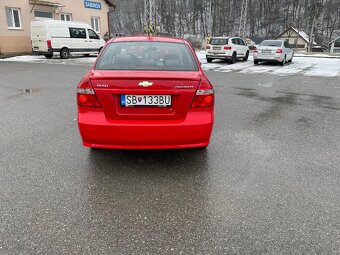 Predam krasny Chevrolet aveo 1.2 53kw 2009 - 4